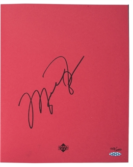 Michael Jordan Signed "rareAIR" Hardcover Book, First Edition (LE 758/2500) (UDA)